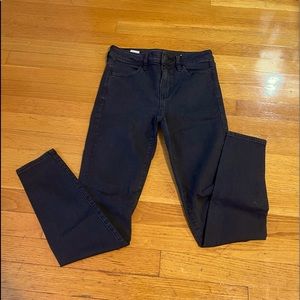 Black American Eagle Skinny Jeans